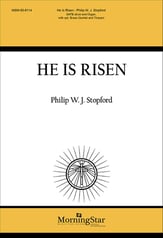 He Is Risen SATB choral sheet music cover